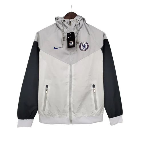 CHELSEA OFF-WHITE WINDBREAKER