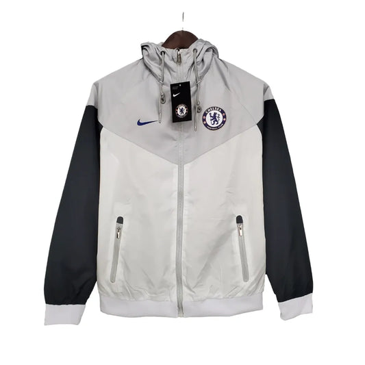 CHELSEA OFF-WHITE WINDBREAKER
