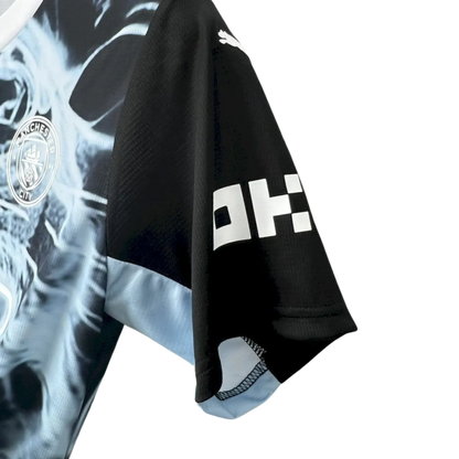 Manchester City 2025/26 Black and blue concept version Jersey