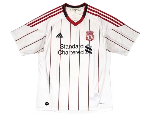 LIVERPOOL 2010 2011 RETRO AWAY JERSEY