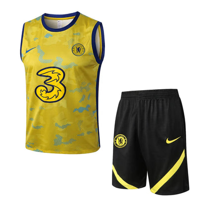 CHELSEA 2022/2023 YELLOW PRE-MATCH TRAINING VEST