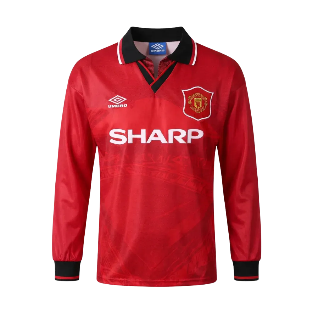 MANCHESTER UNITED 1994 1996 I LONG SLEEVE PLAYER SHIRT