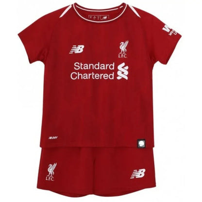 OFFICIAL LIVERPOOL 2018/2019 HOME PLAYER KIDS KIT