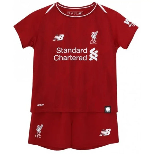 OFFICIAL LIVERPOOL 2018/2019 HOME PLAYER KIDS KIT