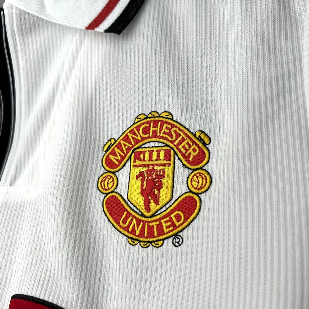 MANCHESTER UNITED 1998/1999 RETRO SHIRT WHITE