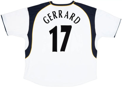 LIVERPOOL 2001 2002 RETRO AWAY PLAYER JERSEY