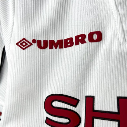 MANCHESTER UNITED 1998/1999 RETRO SHIRT WHITE