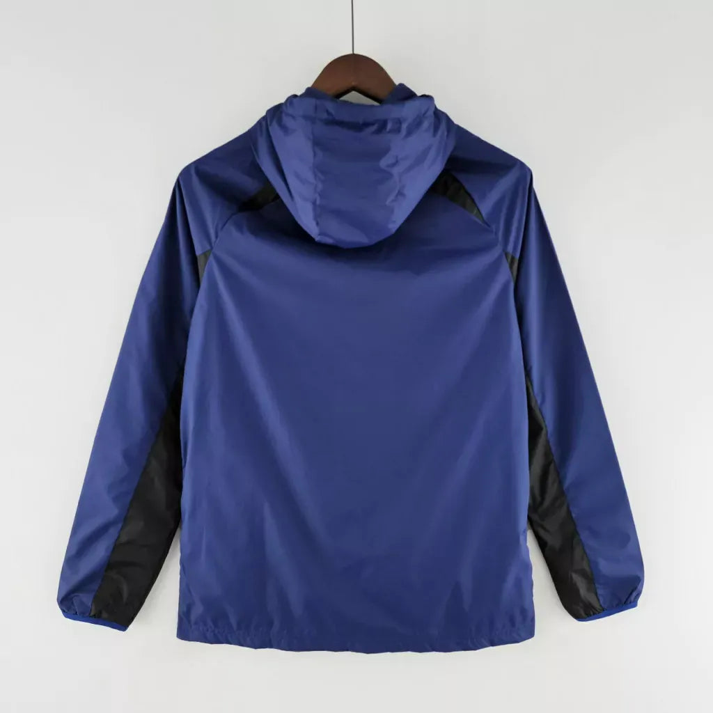 CHELSEA 2022 BLUE AND BLACK WINDBREAKER