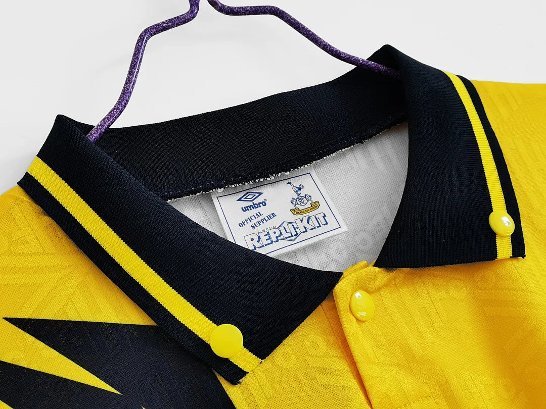Retro 1992/94 Tottenham Yellow
