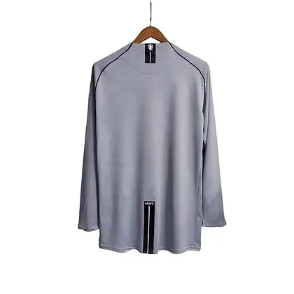 MANCHESTER UNITED 2007/08 GREY GOALKEEPER LONG SLEEVES RETRO JERSEY