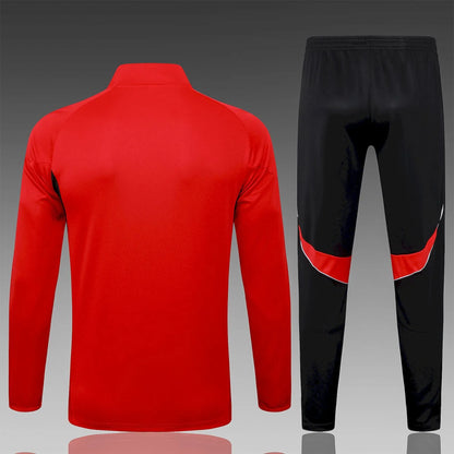 Arsenal 25/26 TrackSuit Red and Black