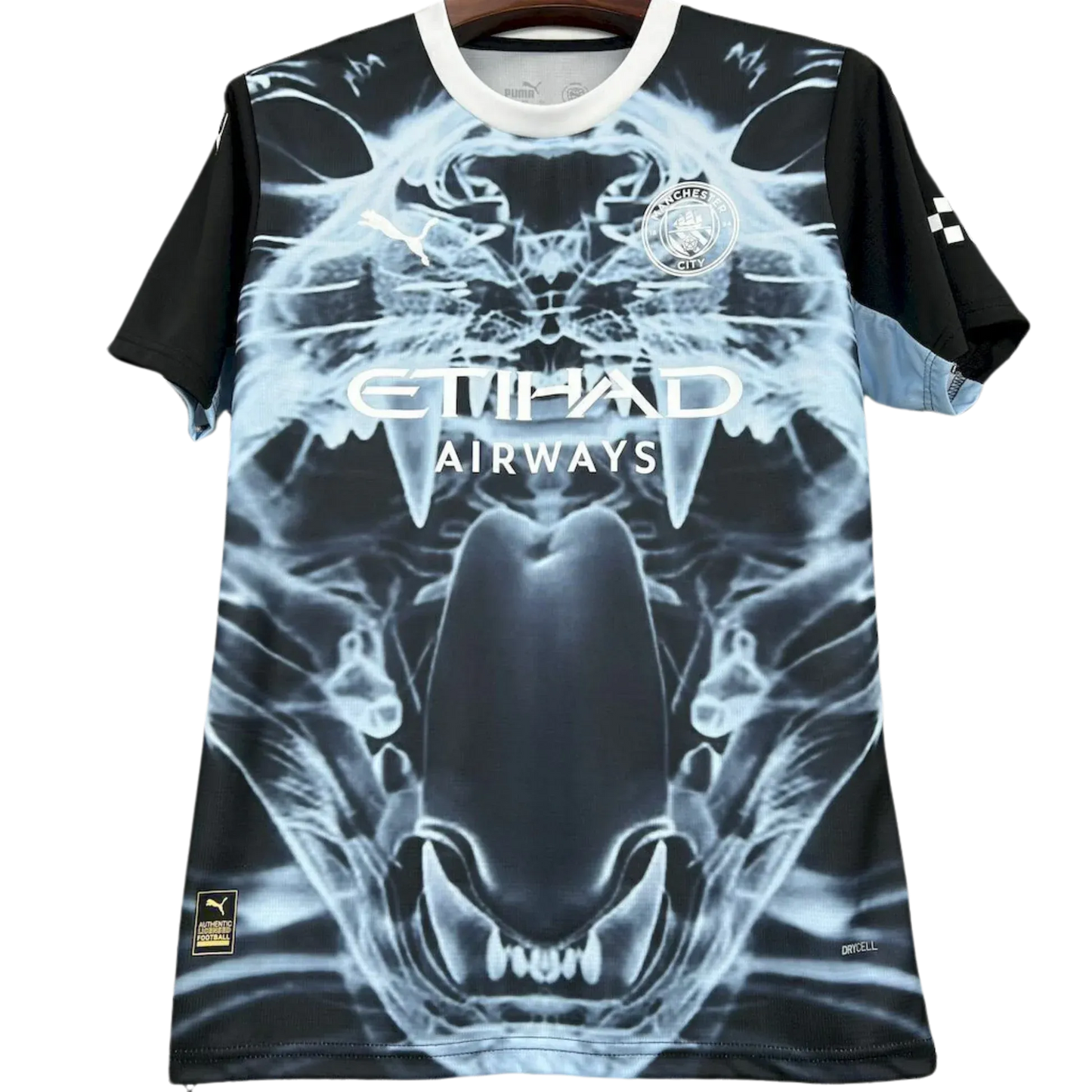 Manchester City 2025/26 Black and blue concept version Jersey
