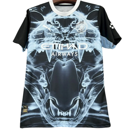 Manchester City 2025/26 Black and blue concept version Jersey