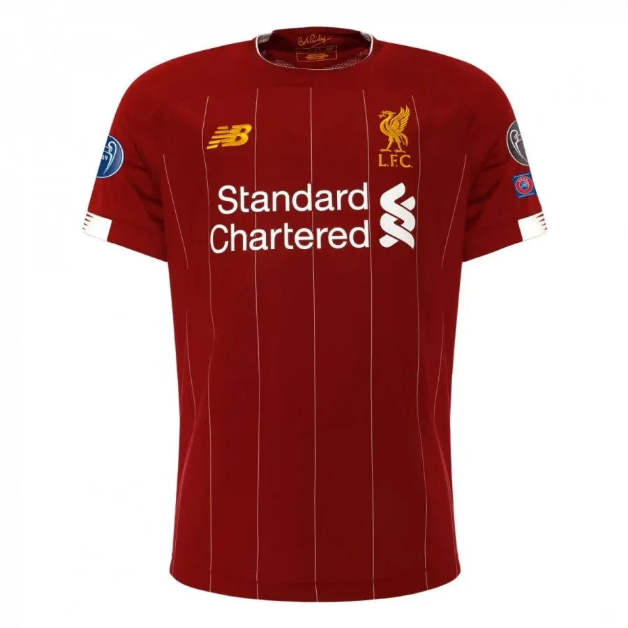OFFICIAL LIVERPOOL 2019/2020 CHAMPIONS OF EUROPE JERSEY