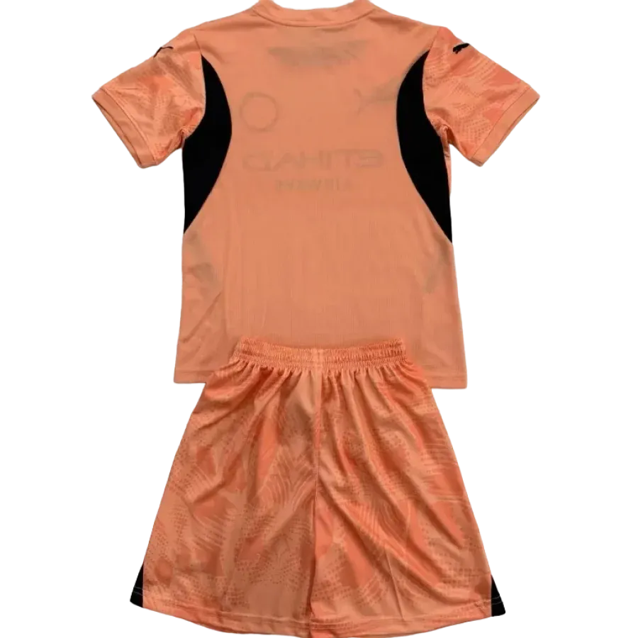 KIDS MANCHESTER CITY 2024 2025 AWAY GOALKEEPER KIT