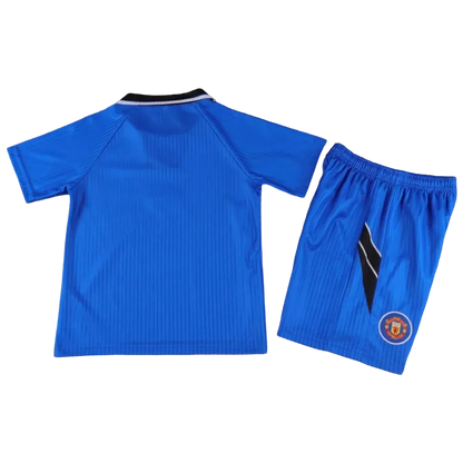 MANCHESTER UNITED 1996/1997 THIRD RETRO KIDS KIT