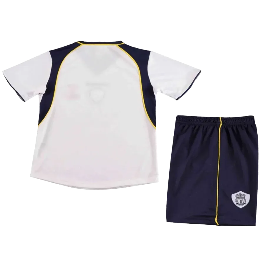 LIVERPOOL 2001/2002 RETRO REEBOK AWAY KIDS KIT