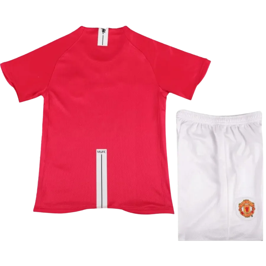 KIT KIDS I MANCHESTER UNITED 2007 2008 HOME RETRO