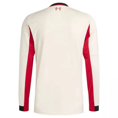 LIVERPOOL 2025 2026 OFFICIAL AWAY LONG SLEEVE JERSEY