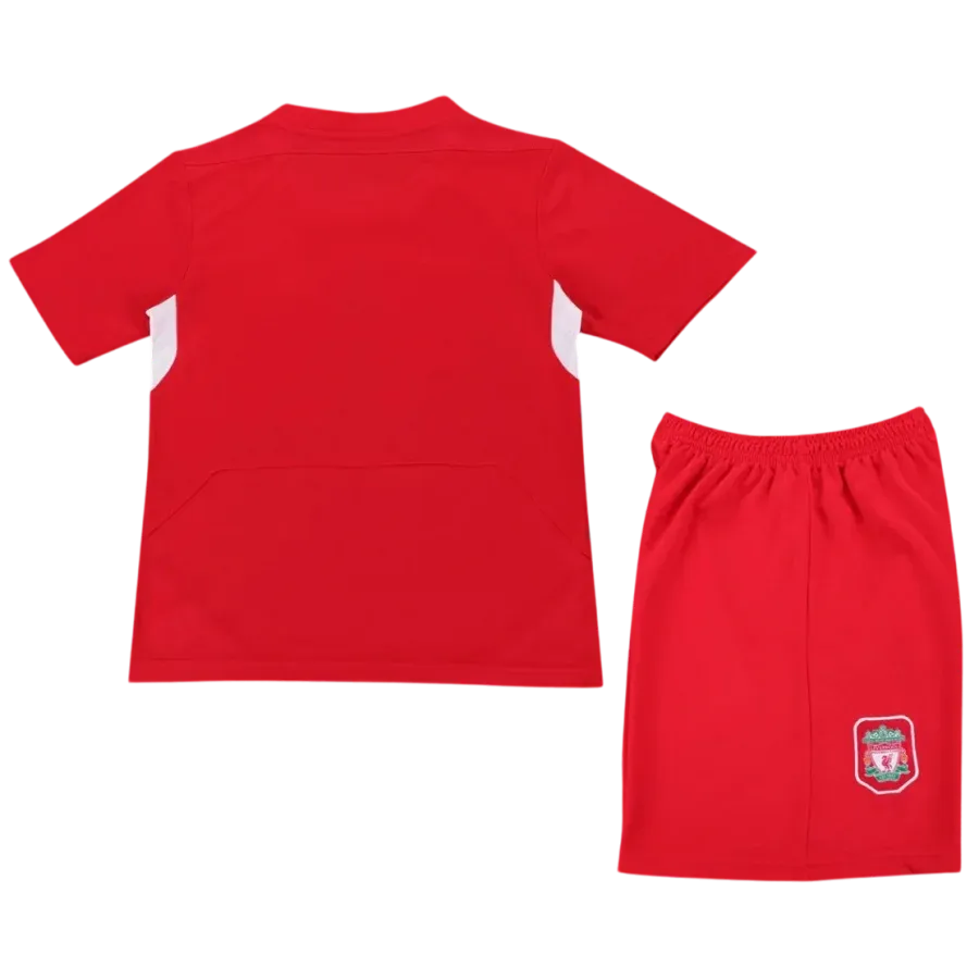 LIVERPOOL 2004/2005 RETRO REEBOK HOME KIDS KIT