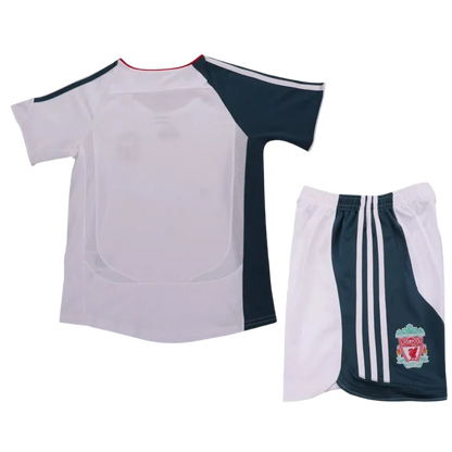 LIVERPOOL 2006/2007 RETRO AWAY KIDS KIT