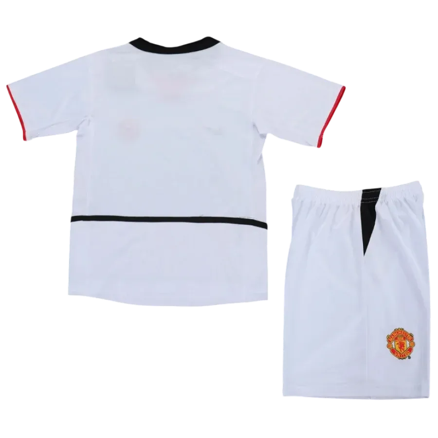 KIT KIDS II MANCHESTER UNITED 2002 2003 AWAY RETRO
