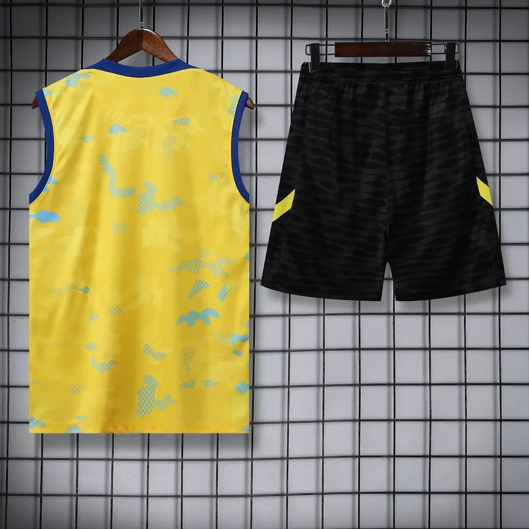 CHELSEA 2022/2023 YELLOW PRE-MATCH TRAINING VEST