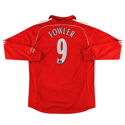 Liverpool Retro Jersey Home 2006/07 long sleeve