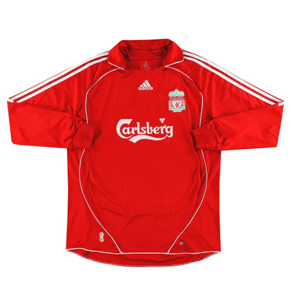 Liverpool Retro Jersey Home 2006/07 long sleeve