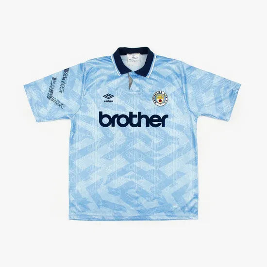 MANCHESTER CITY 1989/1991 HOME RETRO JERSEY