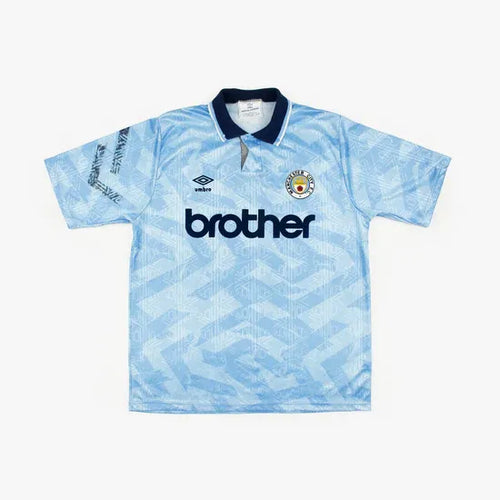 MANCHESTER CITY 1989/1991 HOME RETRO JERSEY