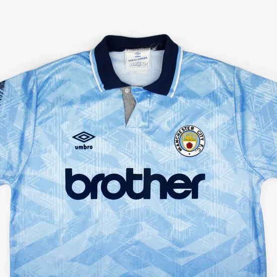 MANCHESTER CITY 1989/1991 HOME RETRO JERSEY