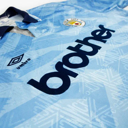 MANCHESTER CITY 1989/1991 HOME RETRO JERSEY