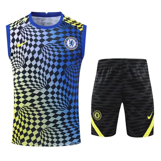 CHELSEA 2022/2023 BLUE PRE-MATCH TRAINING VEST