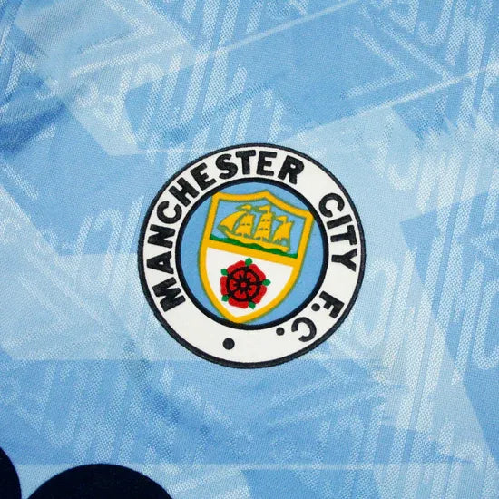 MANCHESTER CITY 1989/1991 HOME RETRO JERSEY