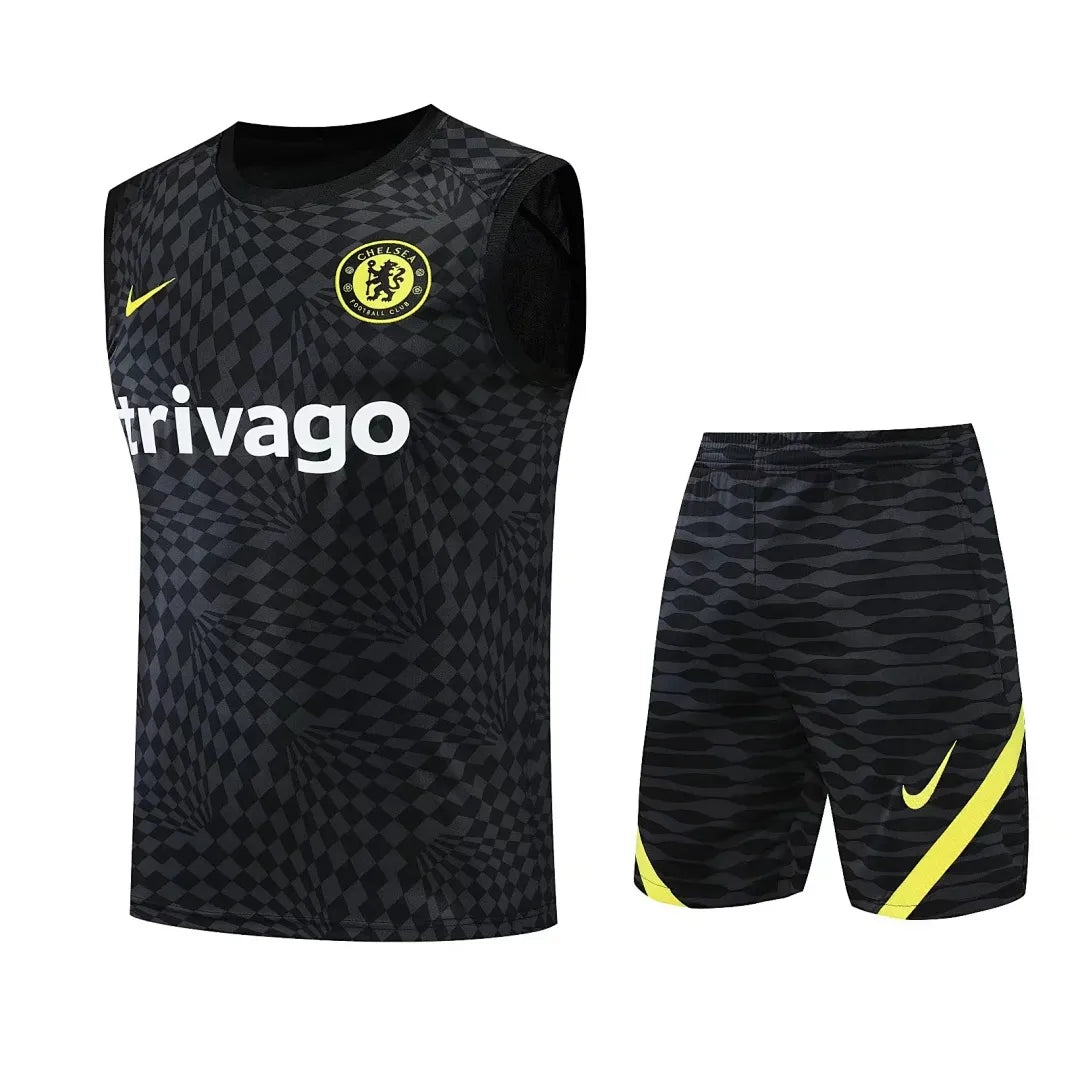 CHELSEA 2022/2023 BLACK PRE-MATCH TRAINING KIT