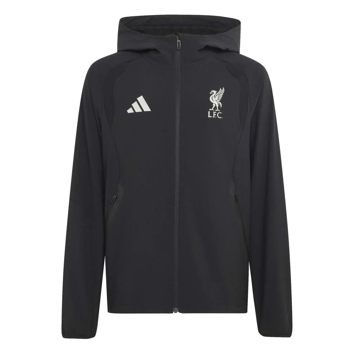 Liverpool FC Tiro Travel Tracksuit 2026-2027 Black White