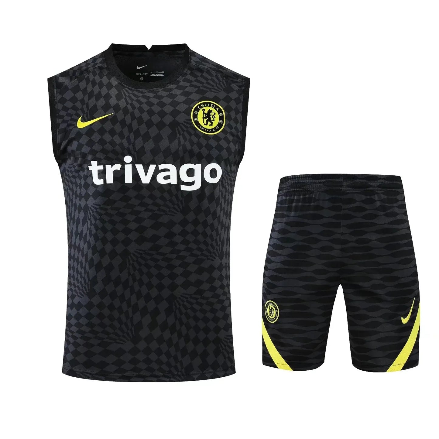CHELSEA 2022/2023 BLACK PRE-MATCH TRAINING KIT