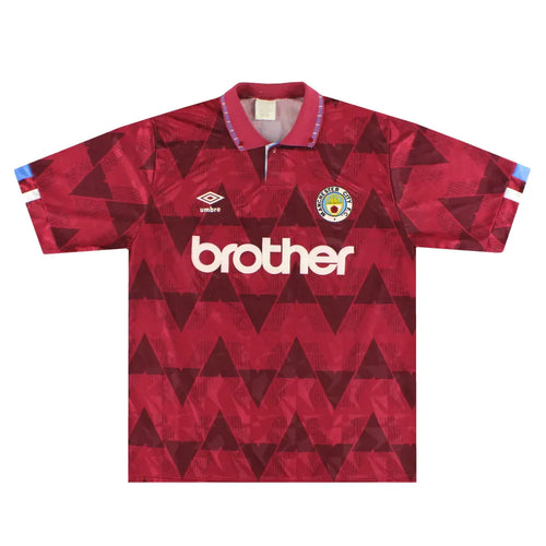 MANCHESTER CITY 1991 1992 RETRO AWAY JERSEY