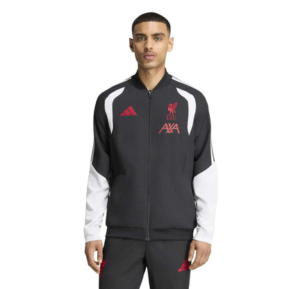 Liverpool FC Training Tracksuit 2026/27 – Black Grey White Red