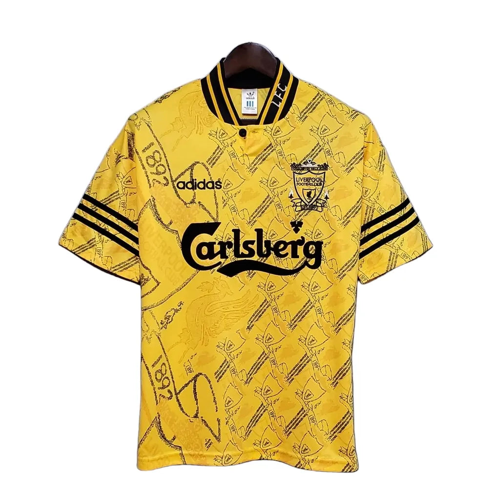 LIVERPOOL 1994 1996 RETRO AWAY PLAYER JERSEY