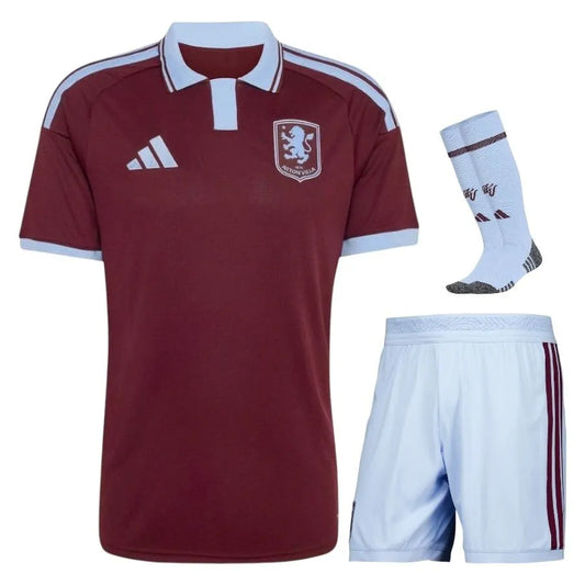 Aston Villa Home 2026/27 Kids' Kit