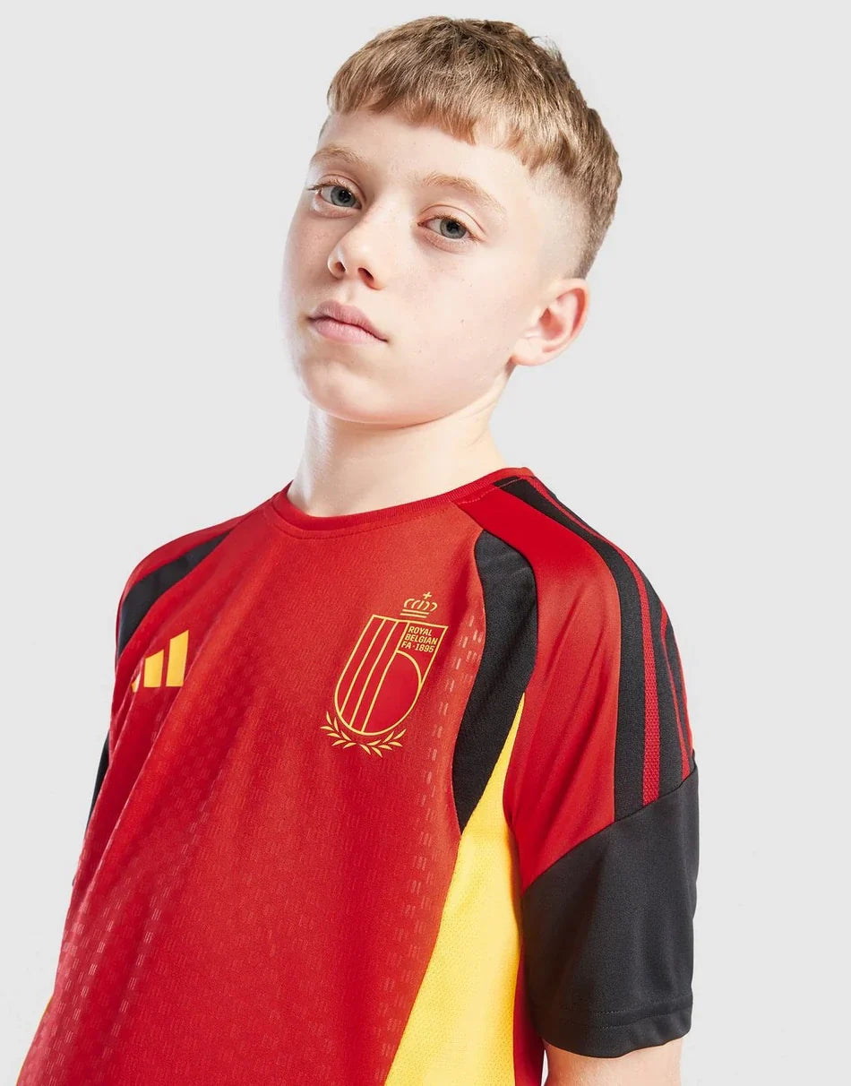 Belgium Home Shirt 2025/26 - Kids World Cup