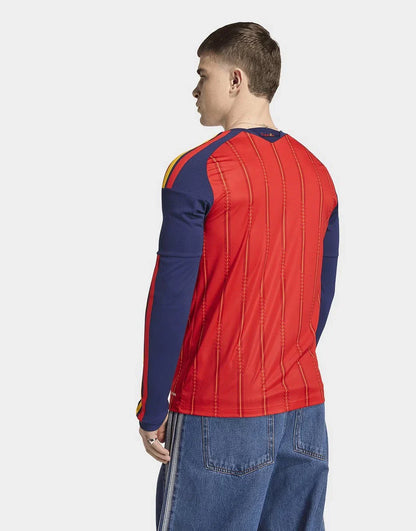 Spain 26 Home Long Sleeve Jersey World Cup 2026